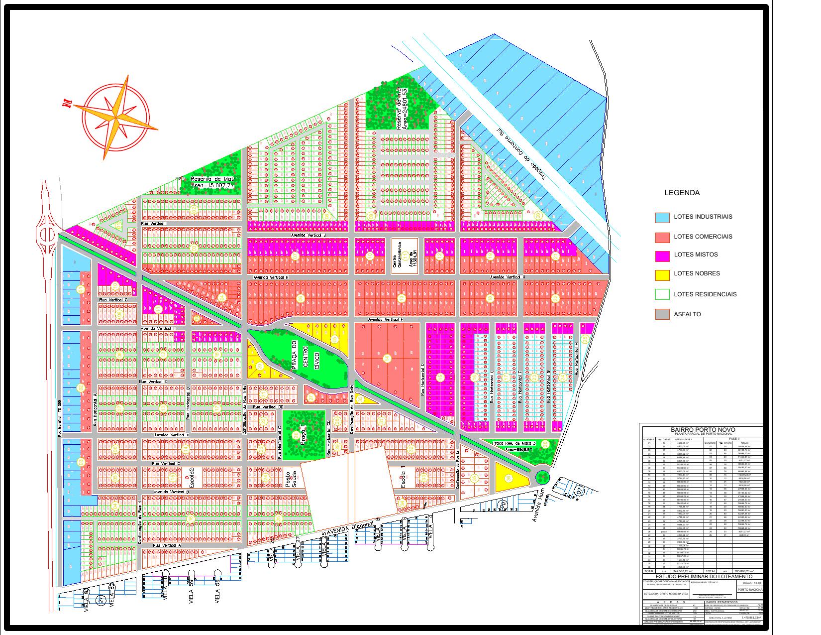 Mapa urbanístico