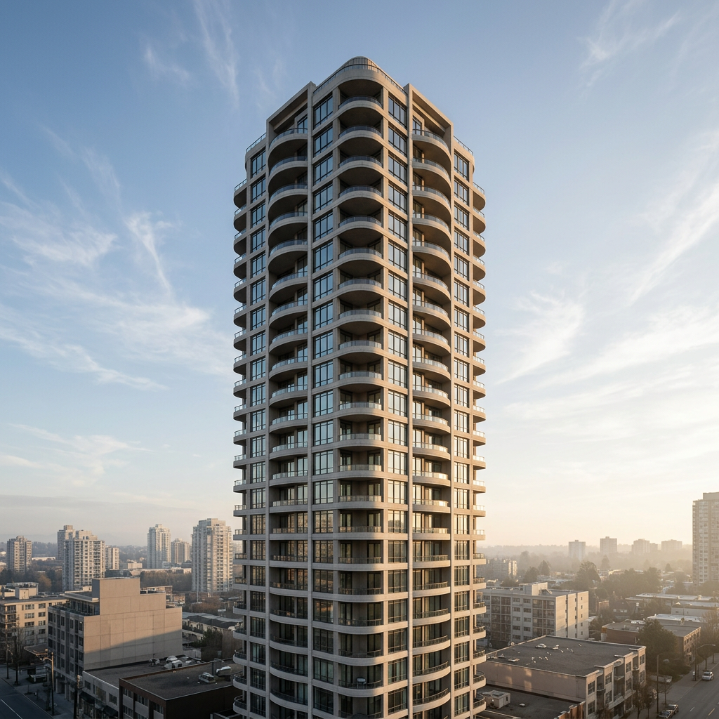 Torre residencial — proposta arquitetônica